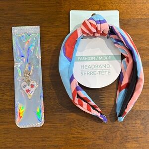 Charm Bundle & Headband NWT